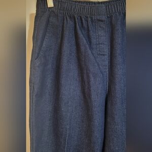 Alia elastic waist jeans size 12p